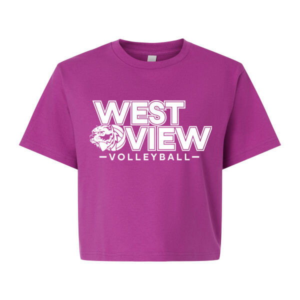 Womens Fine Jersey Boxy Tee Thumbnail