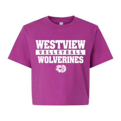 Womens Fine Jersey Boxy Tee Thumbnail