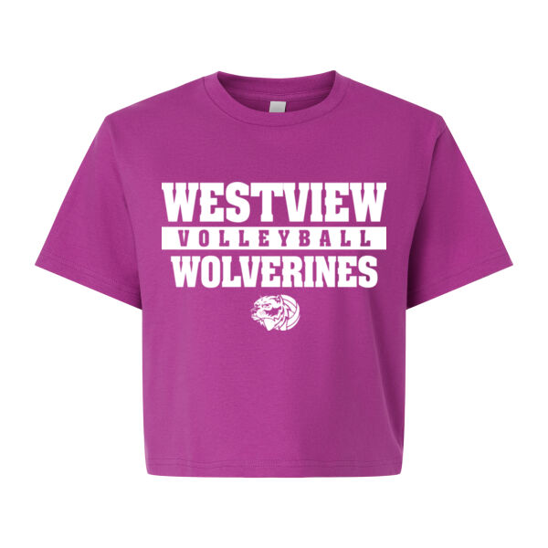 Womens Fine Jersey Boxy Tee Thumbnail