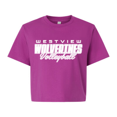 Womens Fine Jersey Boxy Tee Thumbnail