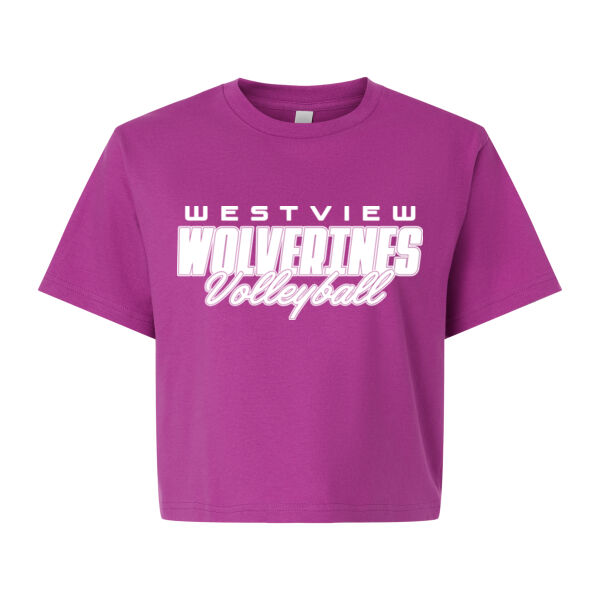Womens Fine Jersey Boxy Tee Thumbnail